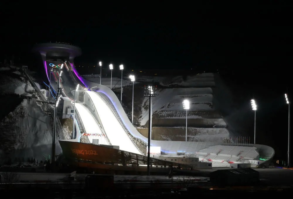 衛(wèi)星見證，這里如何變身“冬奧小城”