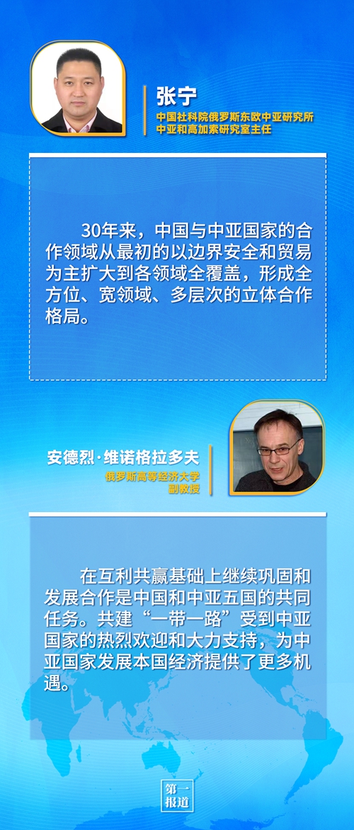 第一報道 | 建交三十年，習(xí)主席這樣評價與中亞五國關(guān)系