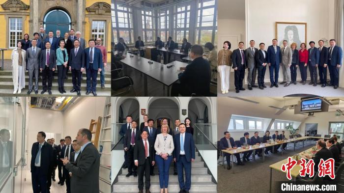 安徽大學代表團訪問德國、法國、智利