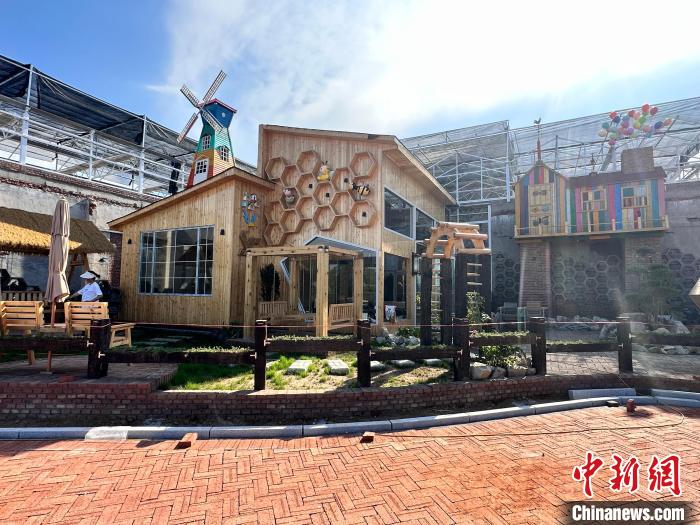 圖為濰水左岸項目。　黃宏信 攝