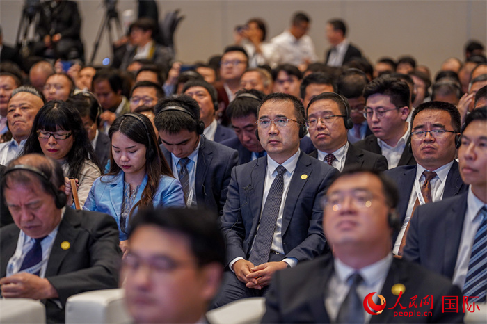 2023中國（浙江）—泰國合作交流會現(xiàn)場。普拉維攝