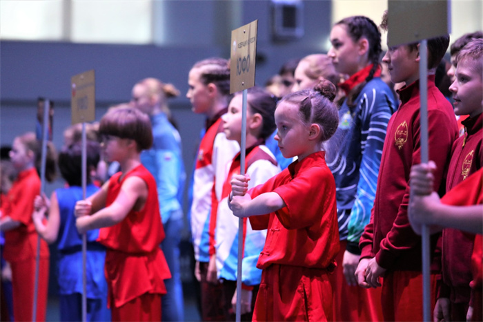 2023年俄羅斯杯暨全俄武術(shù)錦標(biāo)賽開幕式現(xiàn)場。駐俄羅斯大使館供圖