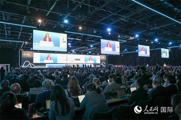 2023年世界無線電通信大會(huì)開幕式現(xiàn)場。人民網(wǎng)記者 任皓宇攝