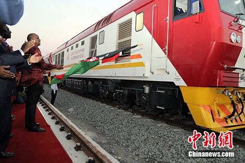 圖為2017年5月31日，蒙內(nèi)鐵路成功開通。<a target='_blank' href='/'><p  align=