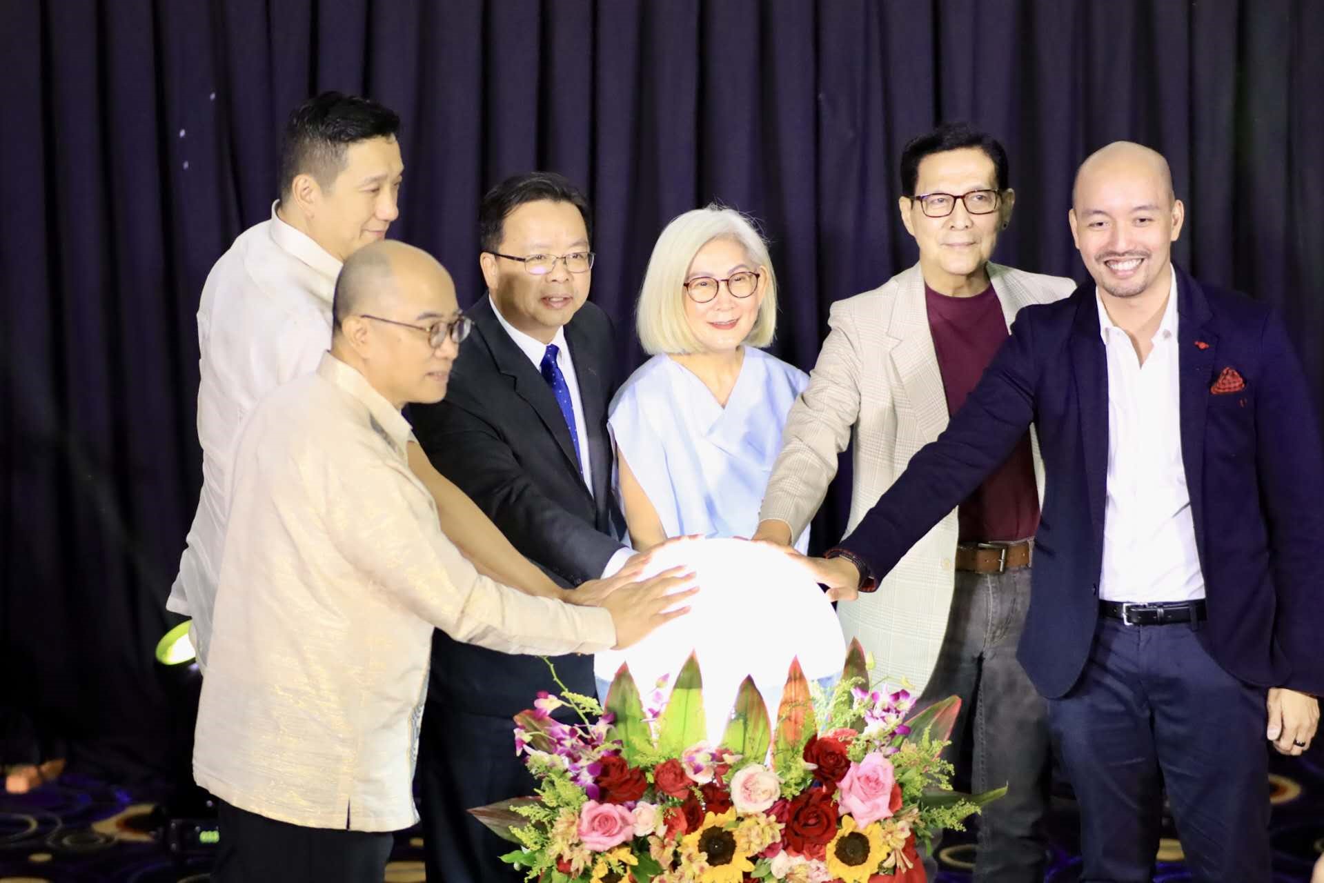 嘉賓出席2023中國(guó)電影節(jié)啟動(dòng)儀式。中國(guó)駐菲律賓大使館供圖