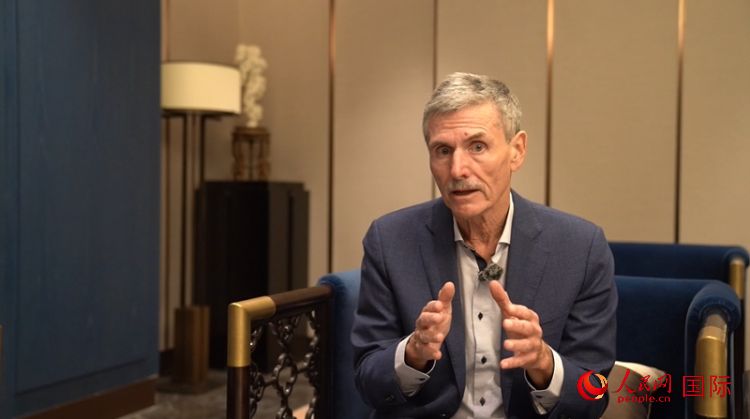 杜登霍夫接受采訪。人民網(wǎng) 劉動(dòng)攝