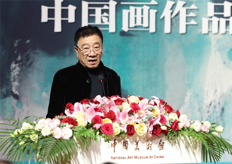 任建國致辭。主辦方供圖