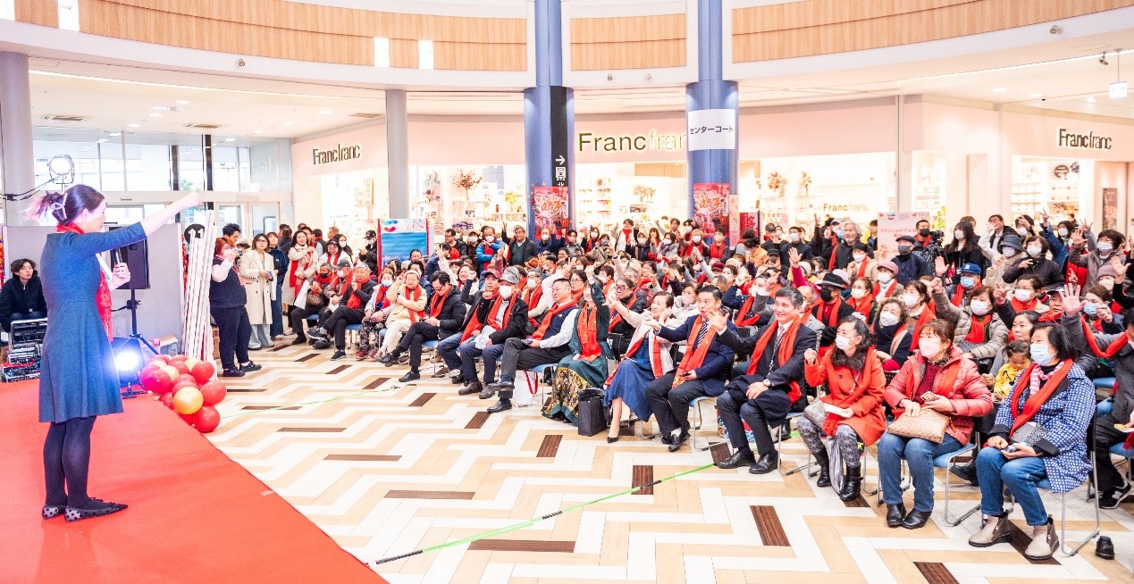 活動(dòng)現(xiàn)場(chǎng)。中國(guó)駐大阪旅游辦事處供圖