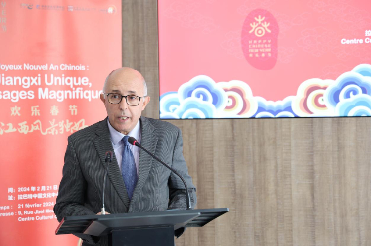 拉巴特文化藝術(shù)遺產(chǎn)復(fù)興協(xié)會(huì)主席德里希致辭?；艟z