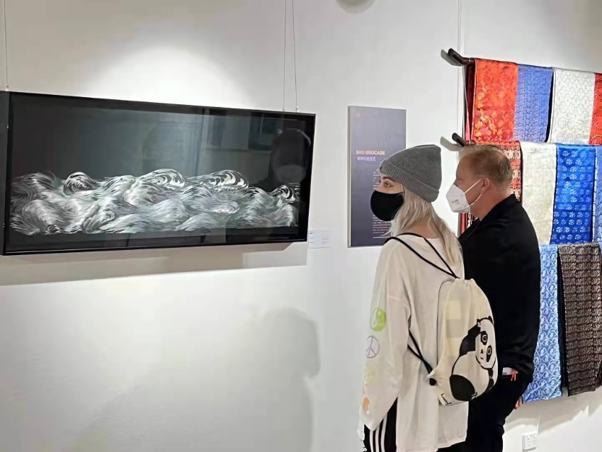 展覽現(xiàn)場(chǎng)。主辦方供圖