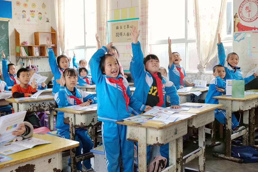 互動問答環(huán)節(jié)，同學(xué)們正在踴躍答題。