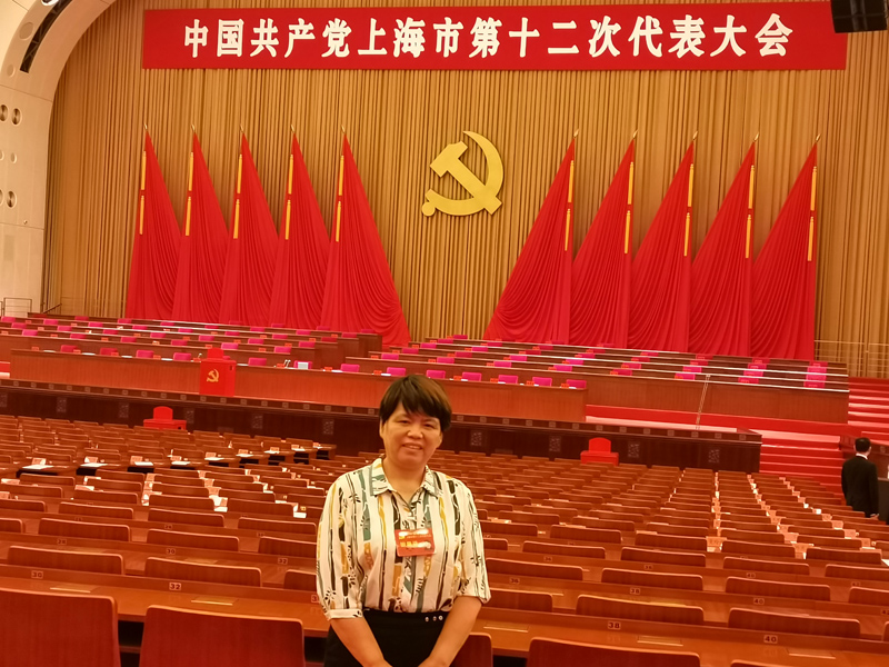 黨代表施鳳。受訪者供圖