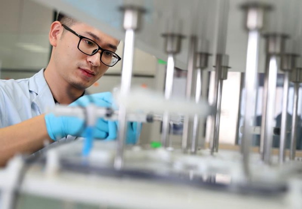 藥物研制實(shí)驗(yàn)環(huán)節(jié)。受訪者供圖