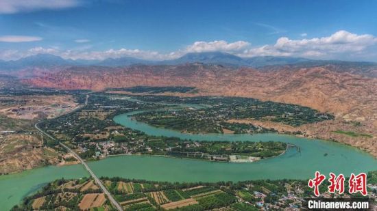 圖為青海省黃河流域。（資料圖）青海省水利廳 供圖