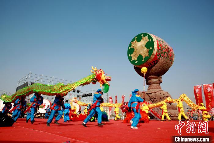 圖為青海省海東市文化藝術(shù)展示。(資料圖) 海東市文體旅游廣電局 供圖