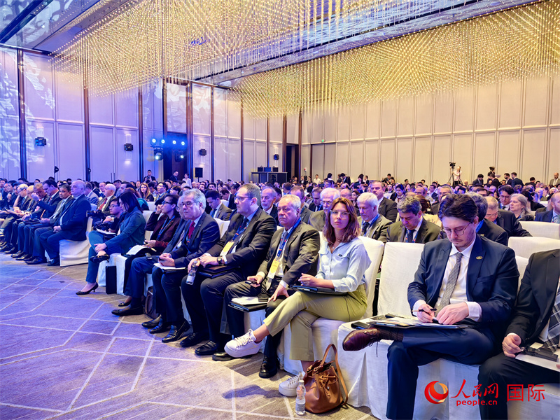 中國(guó)—巴西商業(yè)研討會(huì)現(xiàn)場(chǎng)。人民網(wǎng)記者 符園園攝