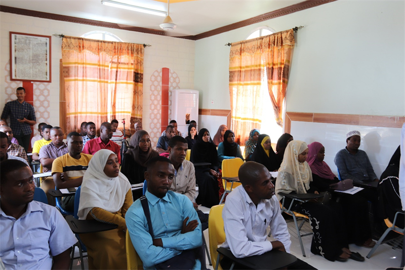 培訓(xùn)現(xiàn)場(chǎng)。專家組供圖