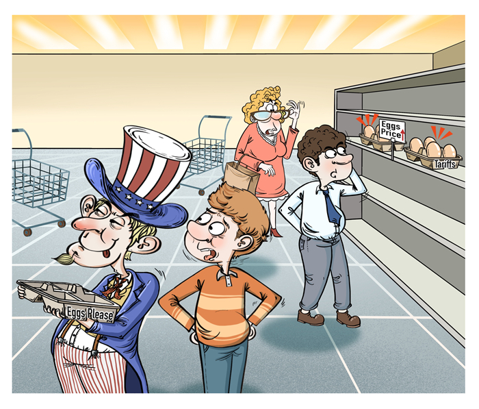 漫畫(huà)作者：譚希光（人民網(wǎng)版權(quán)圖片，未經(jīng)授權(quán)請(qǐng)勿轉(zhuǎn)載。）