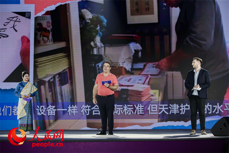 從左至右分別為馬星彤、皮安睿、柯明可。人民網(wǎng)記者 于凱攝