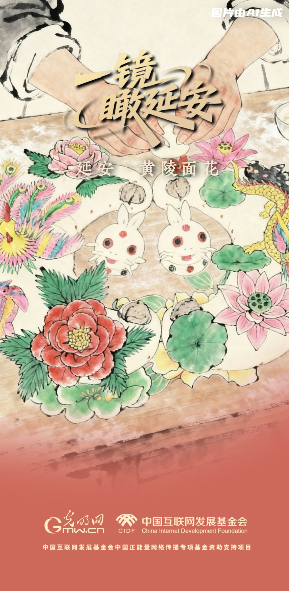 【一鏡瞰延安·AI海報】跟著這些非遺文化，感受老區(qū)風土人情