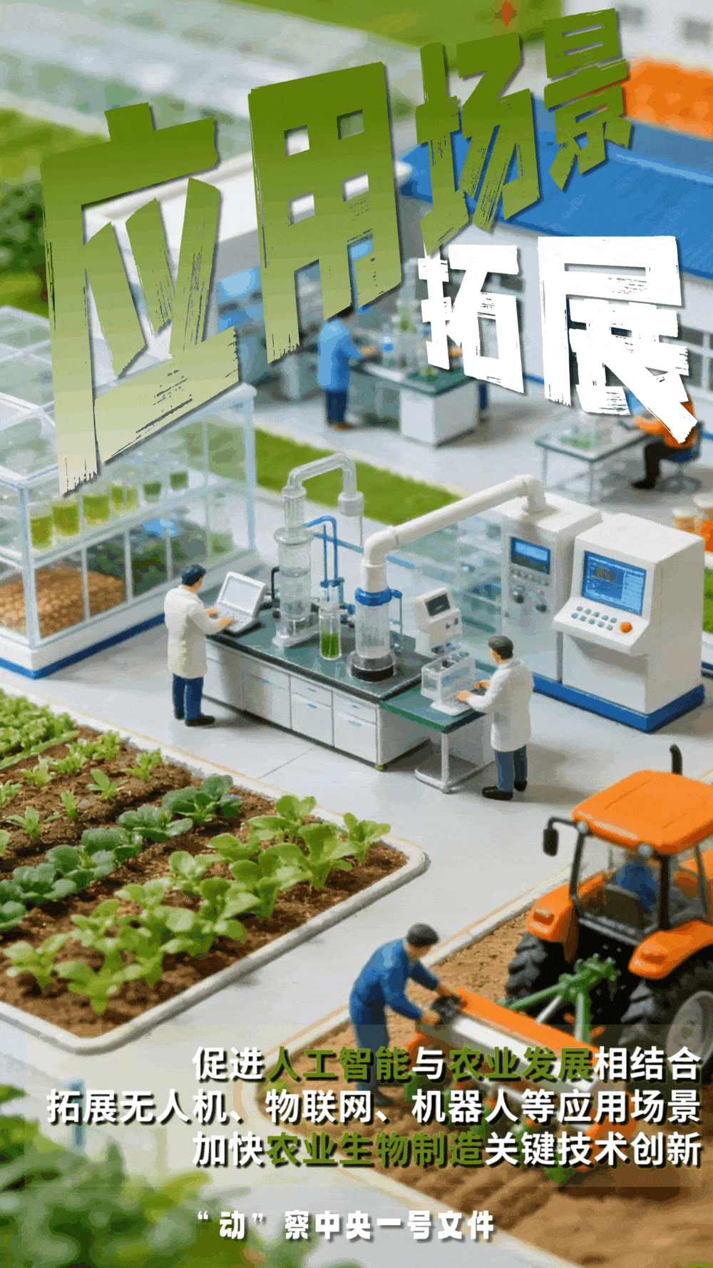 “動(dòng)”察一號(hào)文件 | 機(jī)器人、無(wú)人機(jī)……“新農(nóng)具”激活農(nóng)業(yè)新質(zhì)生產(chǎn)力