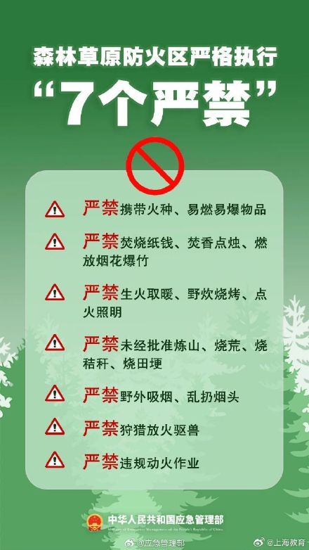 清明將至，一定做到“7個嚴(yán)禁”“6個要”！
