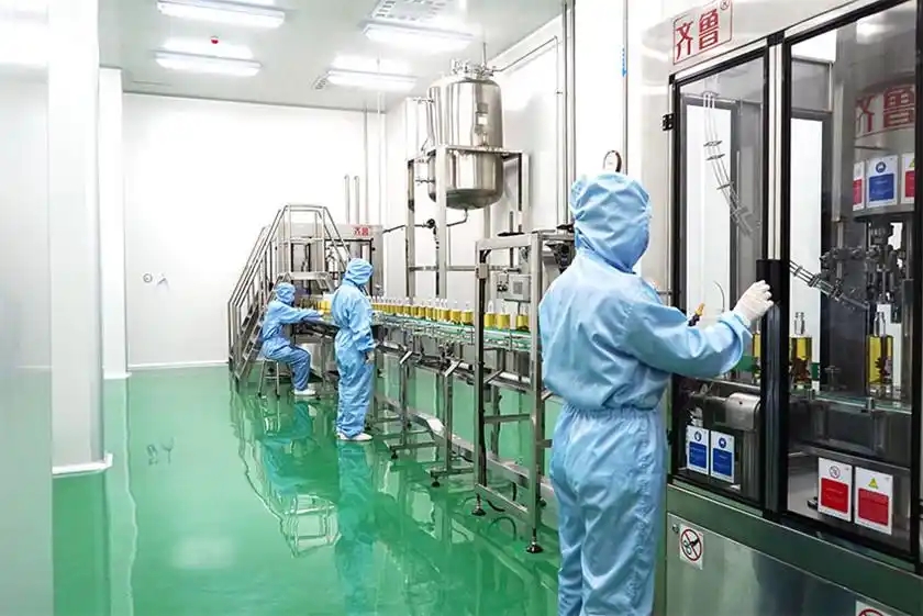 吉林省鹿產(chǎn)品生產(chǎn)車間。