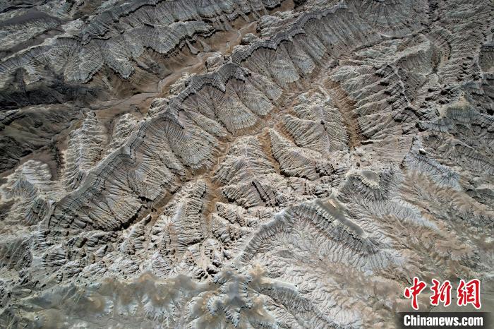 4月5日，西藏阿里札達(dá)土林。(無人機(jī)照片) 李林 攝