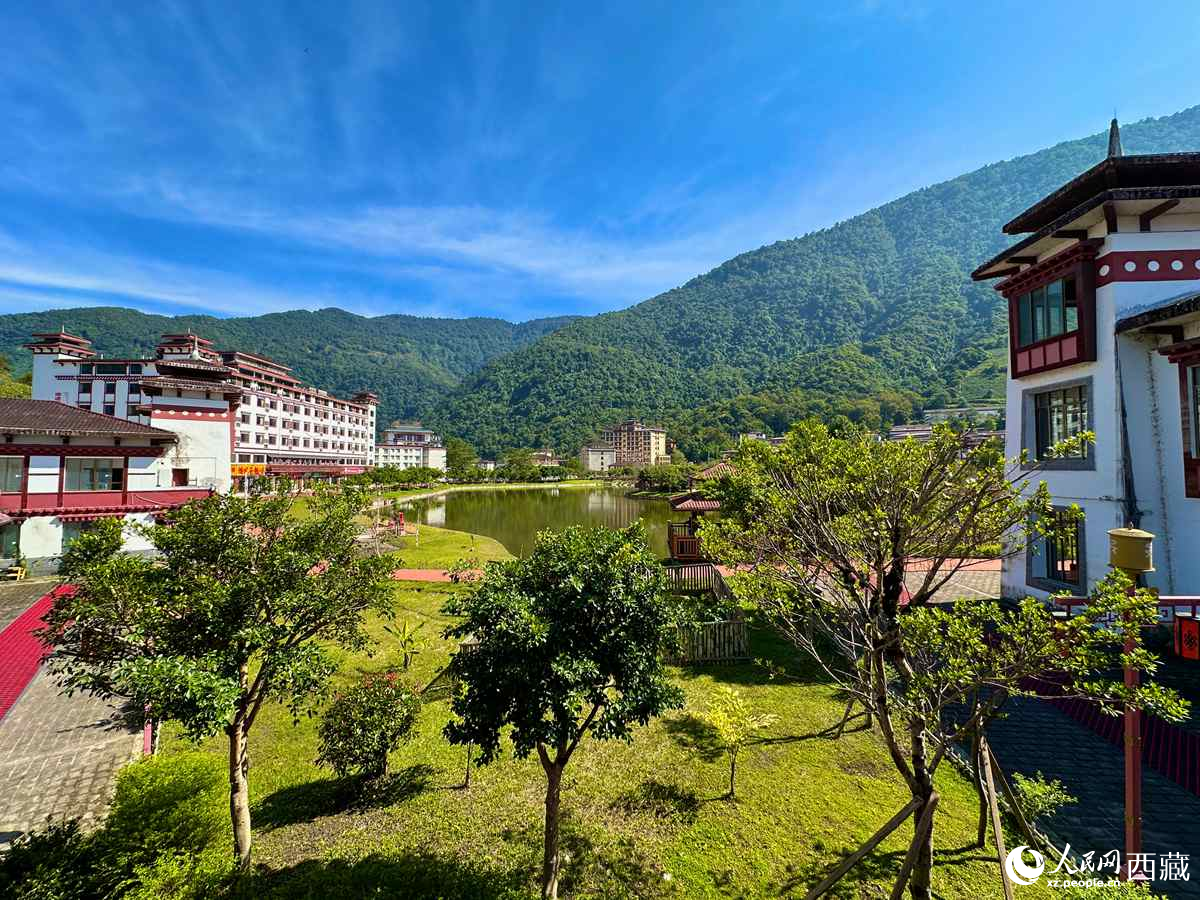 四季如春的墨脫縣。人民網(wǎng)記者 次仁羅布攝
