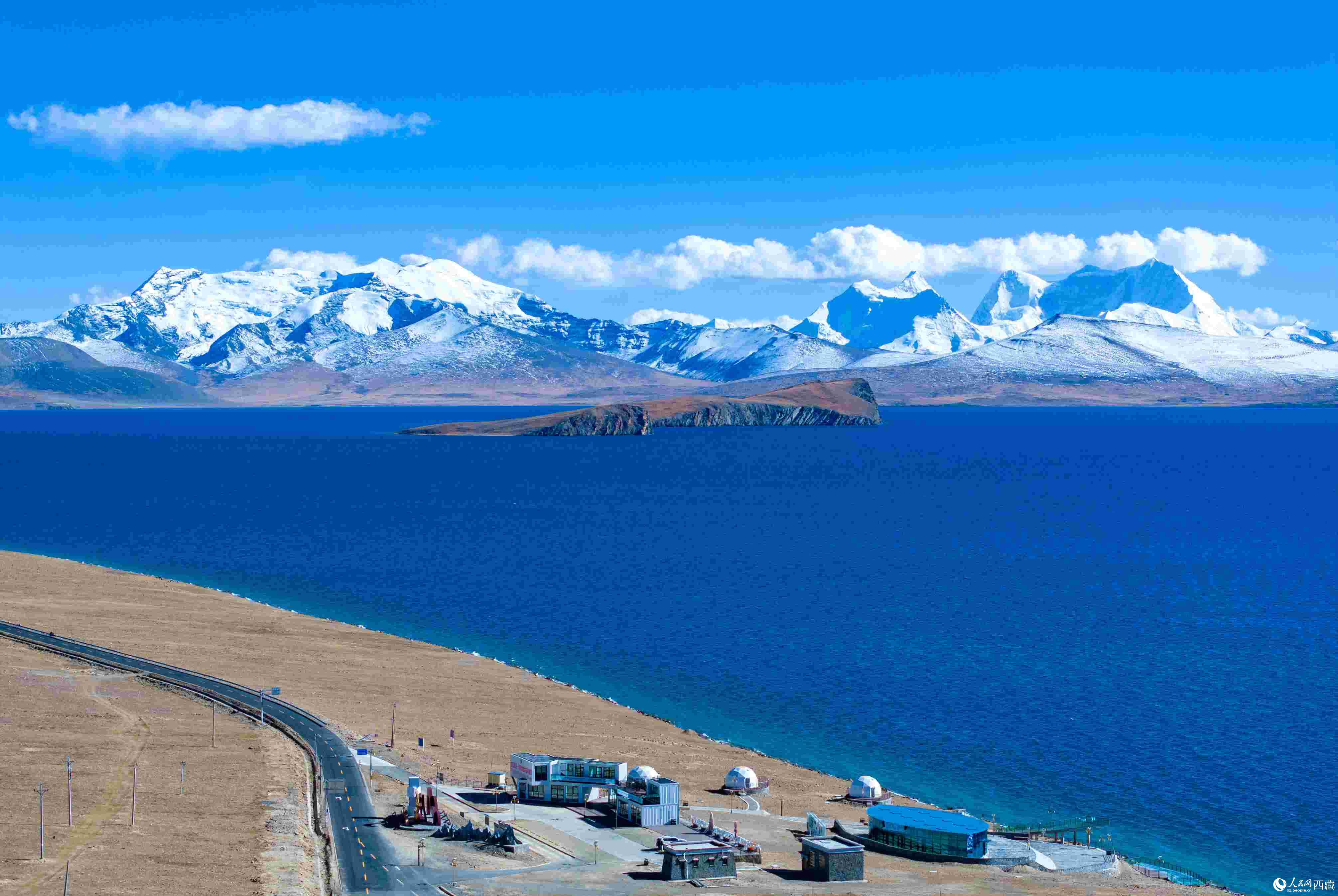 西藏普莫雍錯：冰雪之間的藍(lán)色寶石【5】