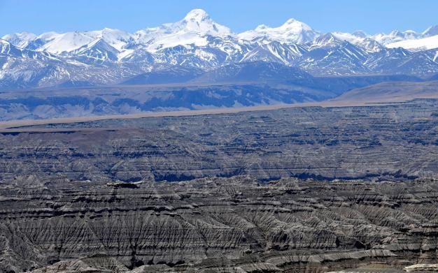 4月5日，西藏阿里札達土林?！±盍?攝