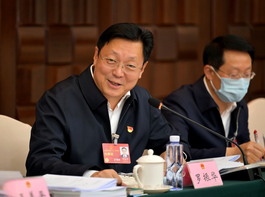 全國人大代表羅振華。